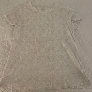 athleta snakeskin tshirt